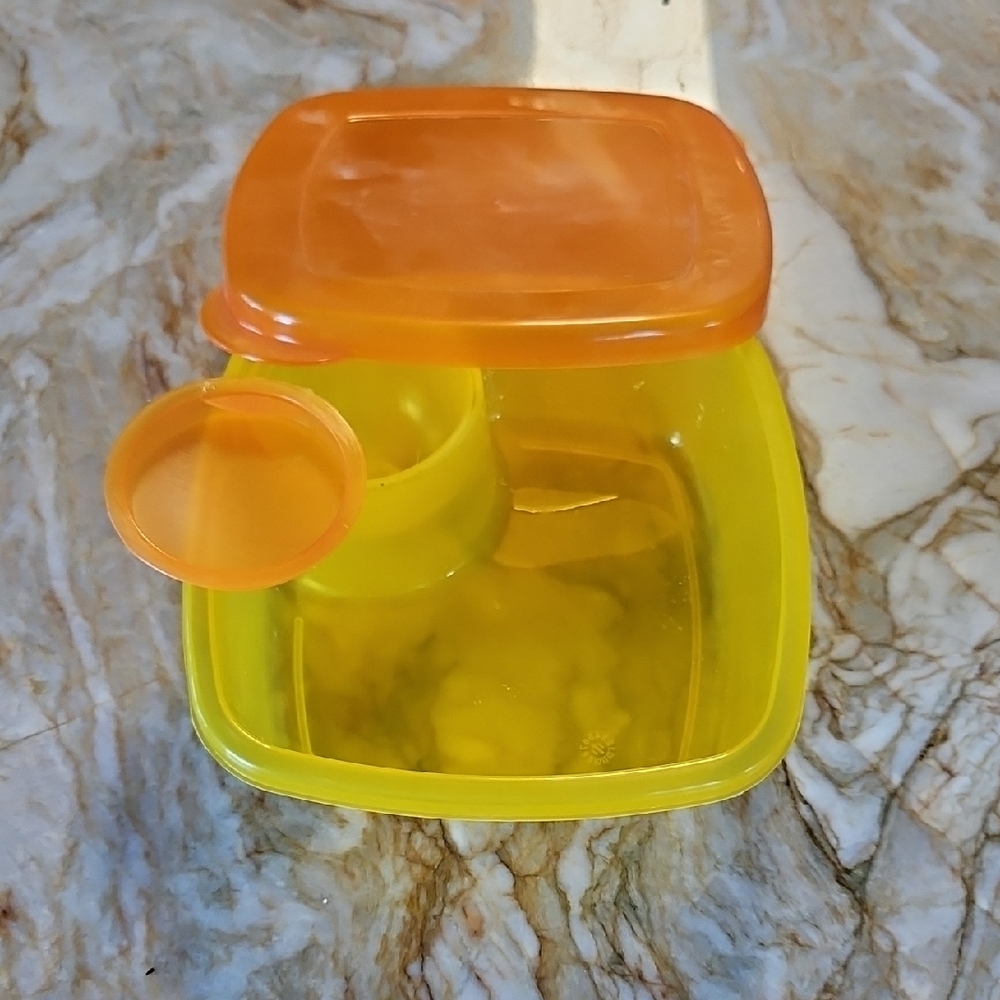 COMPAC Orange and Yellow Food Storage Container Set